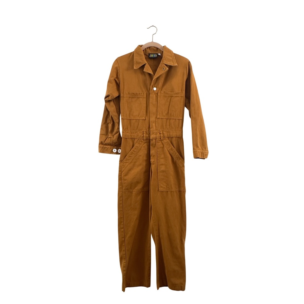 Big Bud Press Jumpsuit Brown Cotton XXS